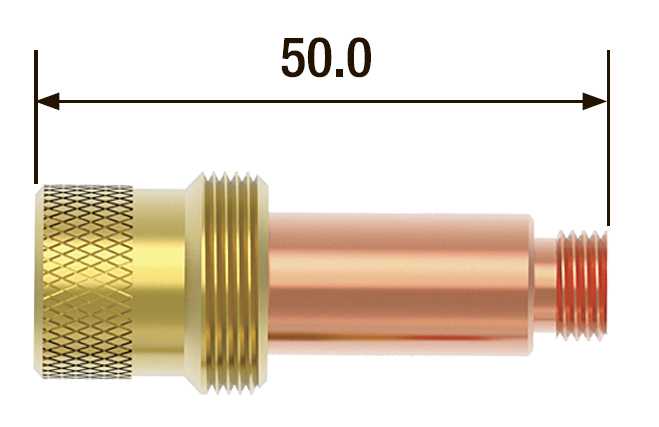 FUBAG Корпус цанги c газовой линзой ф3.2 FB TIG 17-18-26 (FB45V27) Аксессуары к горелкам TIG, MIG/MAG фото, изображение