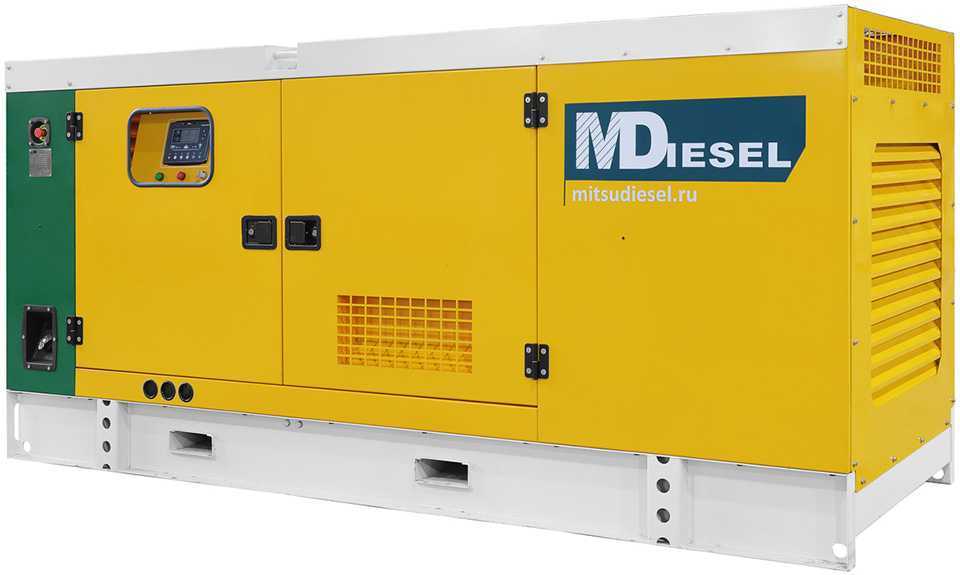 Резервный дизельный генератор МД АД-80С-Т400-1РКМ29 в шумозащитном кожухе Дизель электростанции фото, изображение
