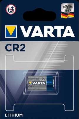 Батарейка Varta ELECTRONICS CR2 BL1 Lithium 3V (6206) (1/10/100) Элементы питания (батарейки) фото, изображение