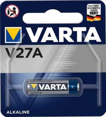 Батарейка Varta ELECTRONICS LR27/A27/MN27 BL1 Alkaline 12V (4227) (1/10/100) Элементы питания (батарейки) фото, изображение