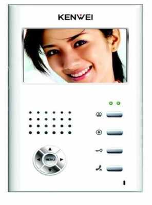 Kenwei KW-E430C белый Цветные видеодомофоны фото, изображение